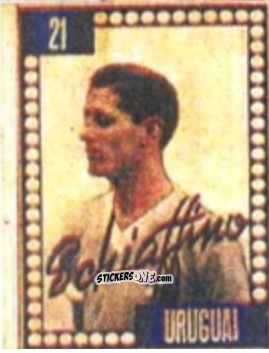 Cromo Schiaffino - Craques do Campeonato Mundial de Futebol 1950
 n. 21 - A. AMERICANA
