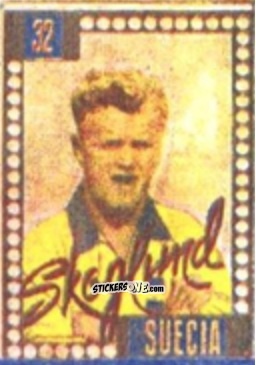 Sticker Skoglund - Craques do Campeonato Mundial de Futebol 1950
 n. 32 - A. AMERICANA
