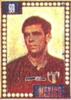 Cromo Guadelupe Velázquez - Craques do Campeonato Mundial de Futebol 1950
 n. 99 - A. AMERICANA
