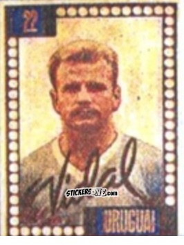 Sticker Vidal - Craques do Campeonato Mundial de Futebol 1950
 n. 22 - A. AMERICANA
