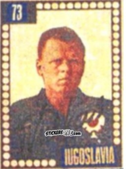 Sticker Bernard Vukas - Craques do Campeonato Mundial de Futebol 1950
 n. 73 - A. AMERICANA
