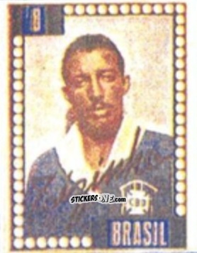 Sticker Zizinho - Craques do Campeonato Mundial de Futebol 1950
 n. 8 - A. AMERICANA
