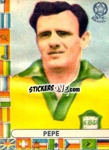 Sticker Pepe - Futebol Mundial 1962
 n. 21 - VECCHI