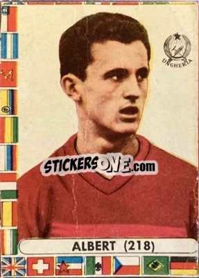 Sticker Albert - Calcio Mondiale 1962
 n. 218 - Lampo