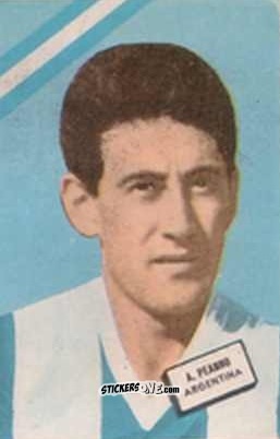 Sticker A. Peanno - Campeonato Mundial de Futbol 1962
 n. 116 - DISGRA