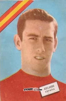 Cromo Adelardo - Campeonato Mundial de Futbol 1962
 n. 27 - DISGRA
