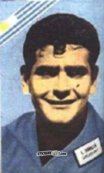 Sticker Cubilla - Campeonato Mundial de Futbol 1962
 n. 157 - DISGRA