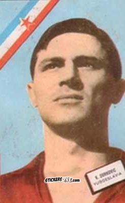 Sticker Durkovic - Campeonato Mundial de Futbol 1962
 n. 204 - DISGRA