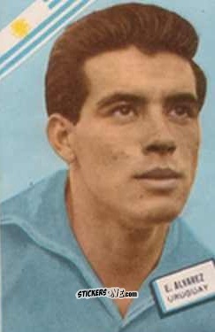 Cromo E. Álvarez - Campeonato Mundial de Futbol 1962
 n. 166 - DISGRA