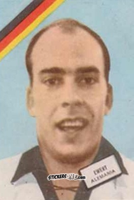 Cromo Ewert - Campeonato Mundial de Futbol 1962
 n. 183 - DISGRA