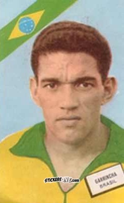 Sticker Garrincha - Campeonato Mundial de Futbol 1962
 n. 107 - DISGRA