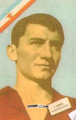Sticker Jusufi - Campeonato Mundial de Futbol 1962
 n. 190 - DISGRA