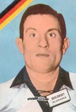 Cromo Koslowsky - Campeonato Mundial de Futbol 1962
 n. 173 - DISGRA