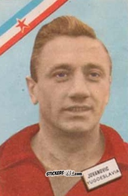 Cromo Jovanovic - Campeonato Mundial de Futbol 1962
 n. 188 - DISGRA