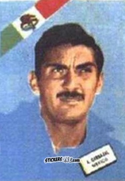 Figurina Carbajal - Campeonato Mundial de Futbol 1962
 n. 289 - DISGRA