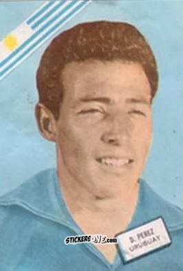 Sticker Pérez - Campeonato Mundial de Futbol 1962
 n. 160 - DISGRA