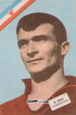 Cromo Soskic - Campeonato Mundial de Futbol 1962
 n. 192 - DISGRA