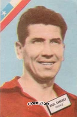 Cromo Raúl Sánchez - Campeonato Mundial de Futbol 1962
 n. 61 - DISGRA