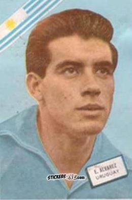 Sticker Álvarez - Campeonato Mundial de Futbol 1962
 n. 159 - DISGRA