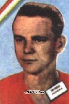 Sticker Solimosi - Campeonato Mundial de Futbol 1962
 n. 287 - DISGRA