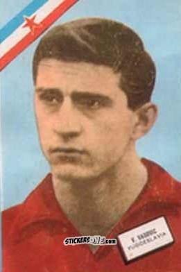 Cromo Vasovic - Campeonato Mundial de Futbol 1962
 n. 197 - DISGRA