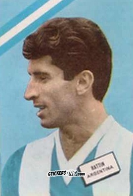 Sticker Rattin - Campeonato Mundial de Futbol 1962
 n. 114 - DISGRA