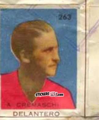 Sticker A. Cremaschi - Campeonato Mundial de Futbol 1962
 n. 263 - Caramelos