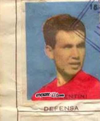 Sticker A. Valentini - Campeonato Mundial de Futbol 1962
 n. 18 - Caramelos
