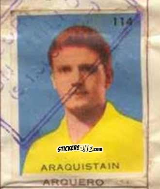Sticker Araquistan - Campeonato Mundial de Futbol 1962
 n. 114 - Caramelos