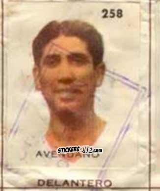 Cromo Avendano - Campeonato Mundial de Futbol 1962
 n. 258 - Caramelos