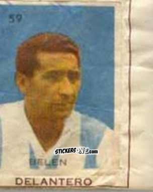 Sticker Belen - Campeonato Mundial de Futbol 1962
 n. 59 - Caramelos