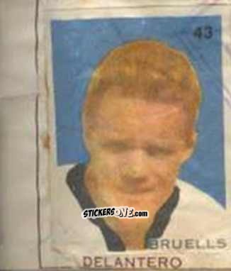 Cromo Bruells - Campeonato Mundial de Futbol 1962
 n. 43 - Caramelos