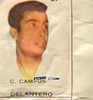 Sticker C. Campos - Campeonato Mundial de Futbol 1962
 n. 29 - Caramelos