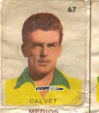 Cromo Calvet - Campeonato Mundial de Futbol 1962
 n. 67 - Caramelos