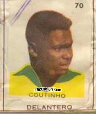 Cromo Coutinho - Campeonato Mundial de Futbol 1962
 n. 70 - Caramelos