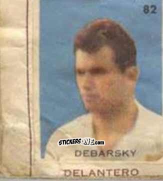 Figurina Debarsky - Campeonato Mundial de Futbol 1962
 n. 82 - Caramelos