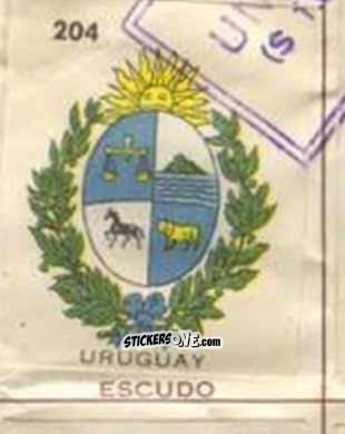 Cromo Emblem - Campeonato Mundial de Futbol 1962
 n. 204 - Caramelos