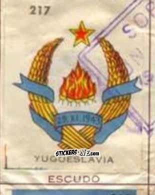 Sticker Emblem - Campeonato Mundial de Futbol 1962
 n. 217 - Caramelos