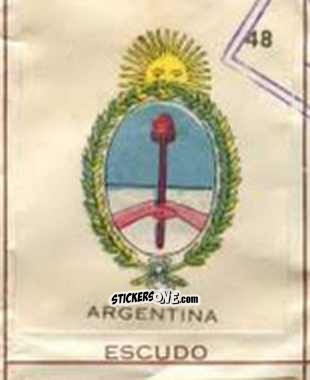 Sticker Emblem - Campeonato Mundial de Futbol 1962
 n. 48 - Caramelos