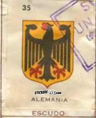 Cromo Emblem - Campeonato Mundial de Futbol 1962
 n. 35 - Caramelos