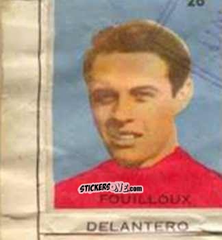 Cromo Fouilloux - Campeonato Mundial de Futbol 1962
 n. 26 - Caramelos
