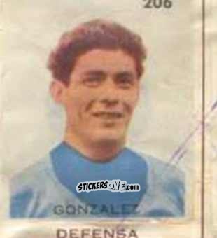 Figurina Gonzalez - Campeonato Mundial de Futbol 1962
 n. 206 - Caramelos