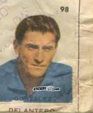 Sticker Gonzalez - Campeonato Mundial de Futbol 1962
 n. 98 - Caramelos