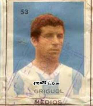 Cromo Griguol - Campeonato Mundial de Futbol 1962
 n. 53 - Caramelos