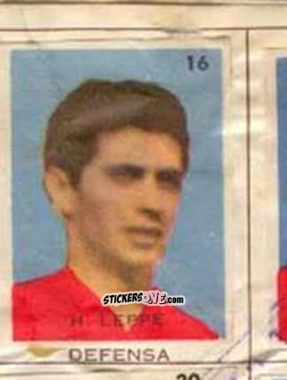 Sticker H. Leppe - Campeonato Mundial de Futbol 1962
 n. 16 - Caramelos