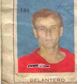 Sticker Ivanov - Campeonato Mundial de Futbol 1962
 n. 186 - Caramelos
