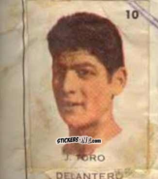Sticker J. Toro - Campeonato Mundial de Futbol 1962
 n. 10 - Caramelos