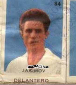 Figurina Jakimov - Campeonato Mundial de Futbol 1962
 n. 84 - Caramelos