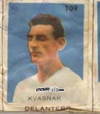 Sticker Kvasnak - Campeonato Mundial de Futbol 1962
 n. 109 - Caramelos