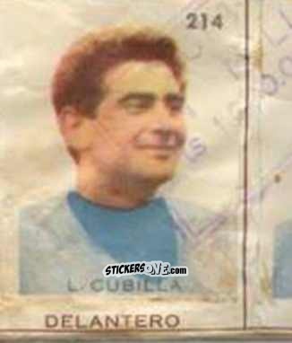 Sticker L. Cubilla - Campeonato Mundial de Futbol 1962
 n. 214 - Caramelos